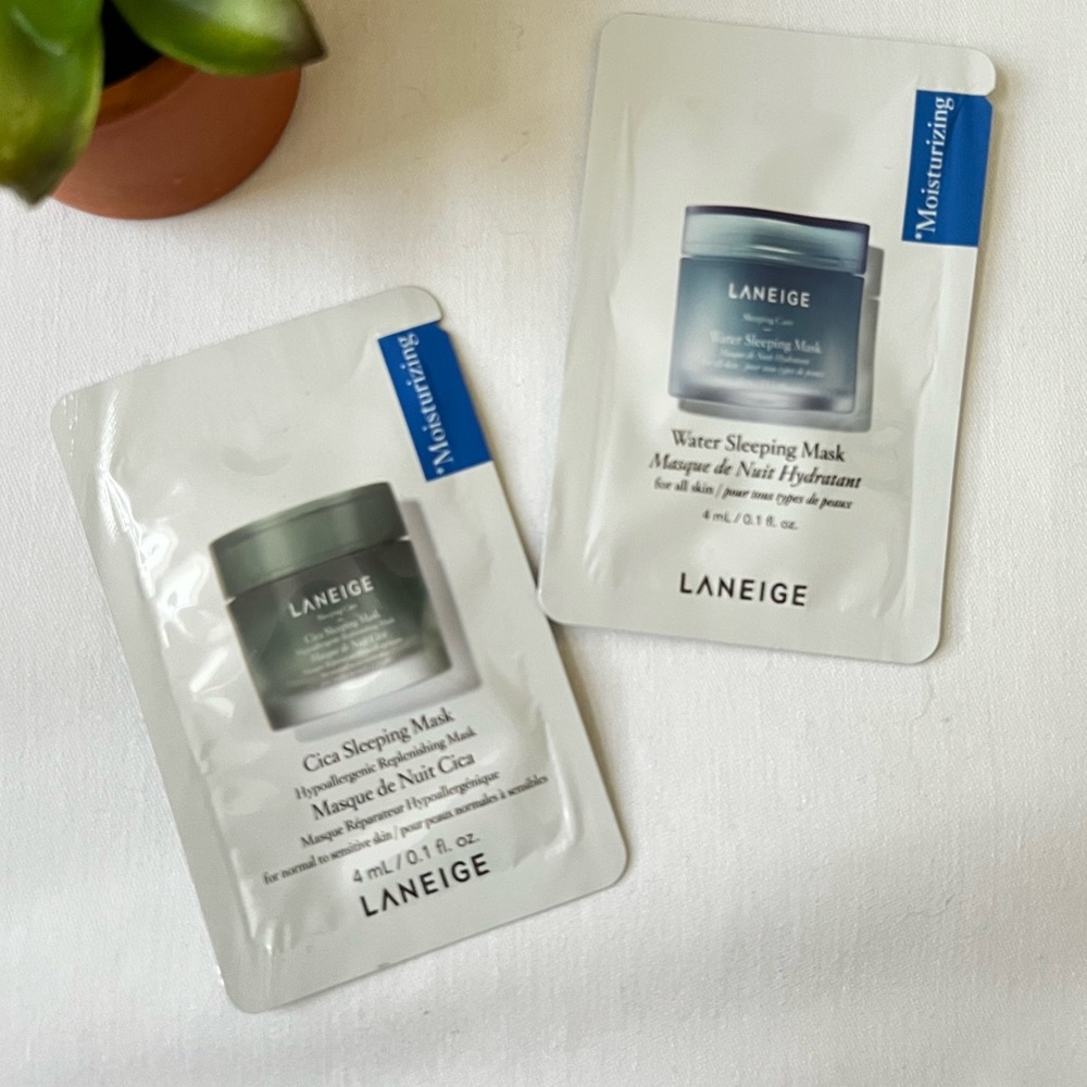 Laneige Sleeping Masks - trial sizes